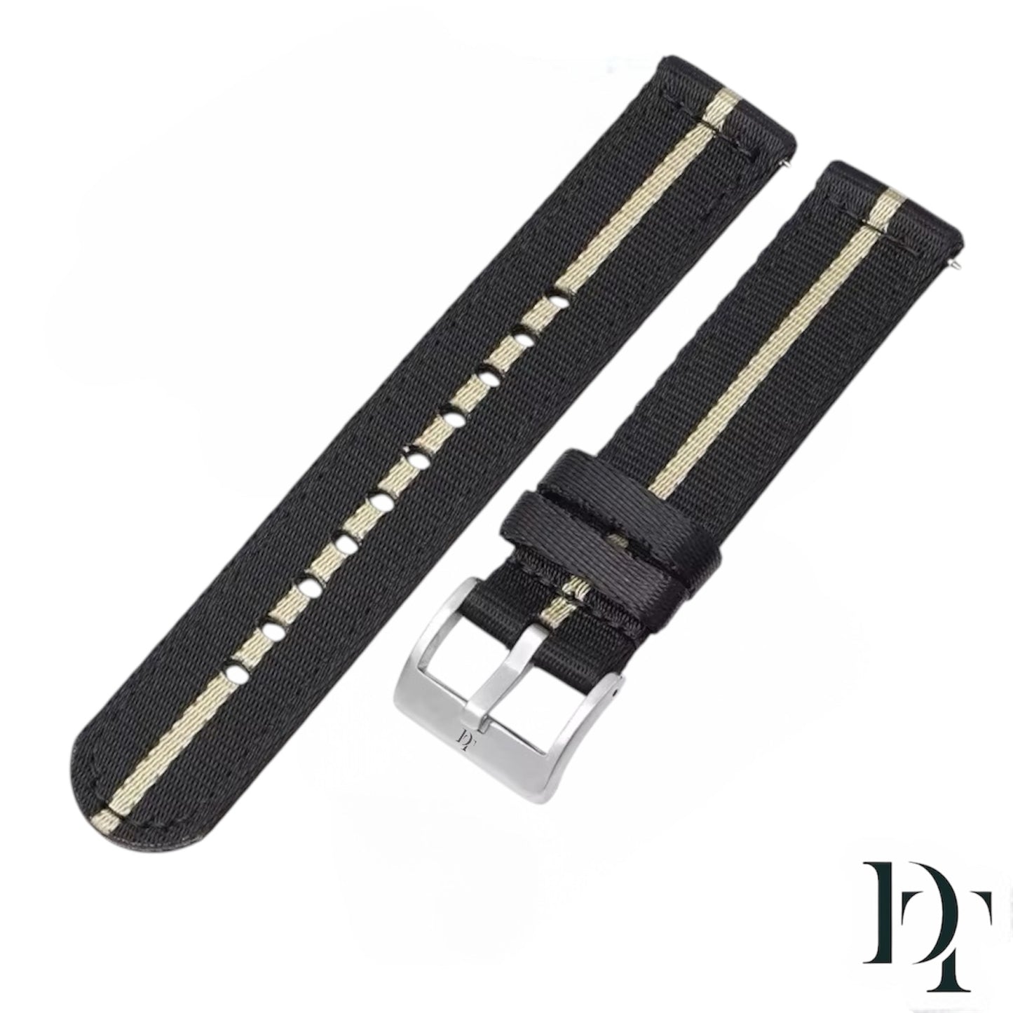 CORSO Nylon Strap | Black, Beige