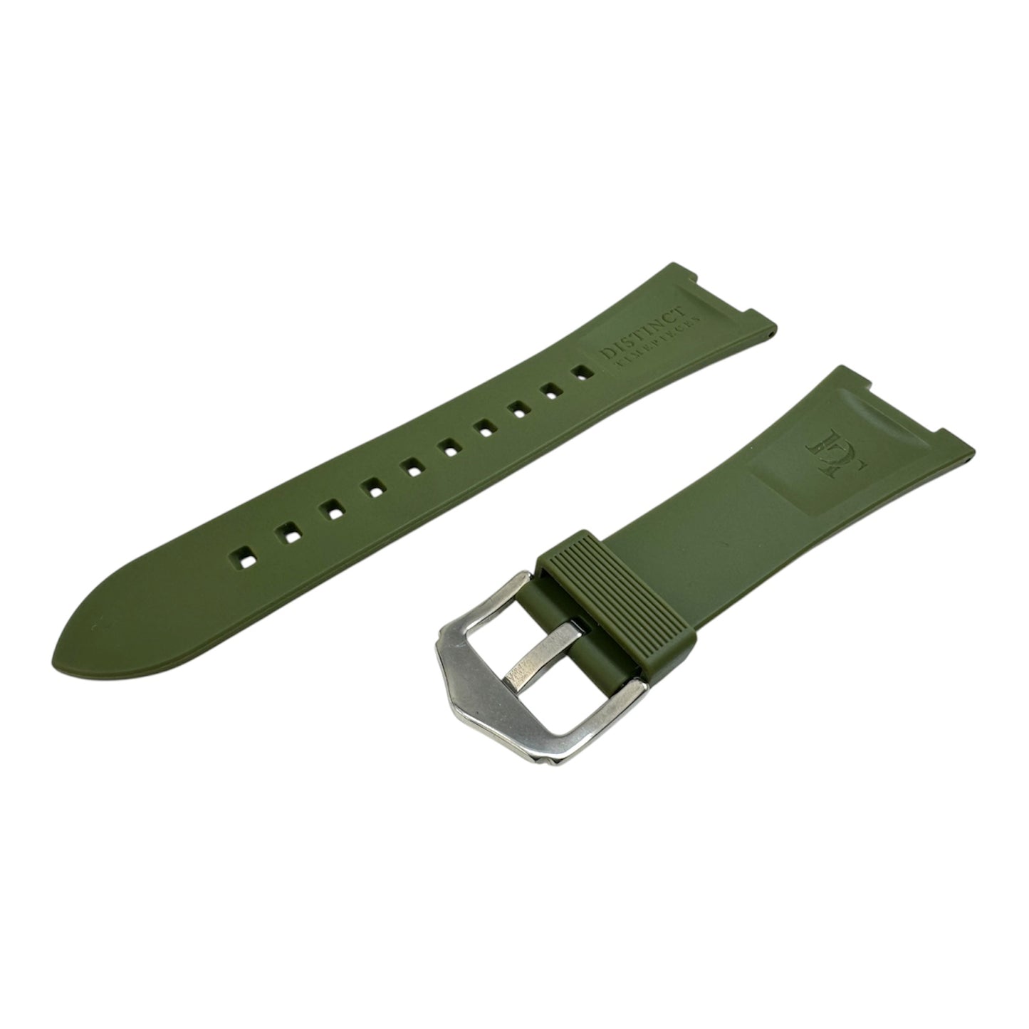 KHAKI Rubber Strap | Green (Fits Patek Philippe)