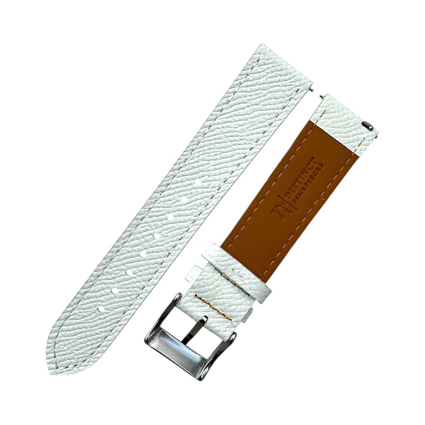 ISLA Leather Strap | White