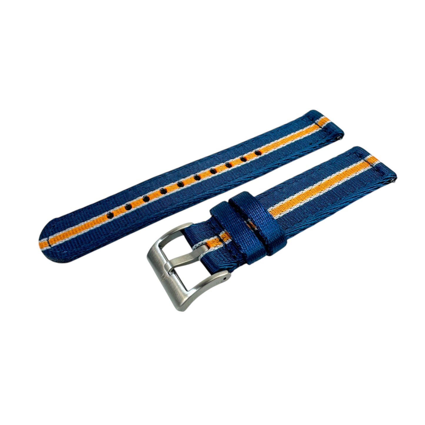 MIELE Nylon Strap | Royal Blue, Yellow, White