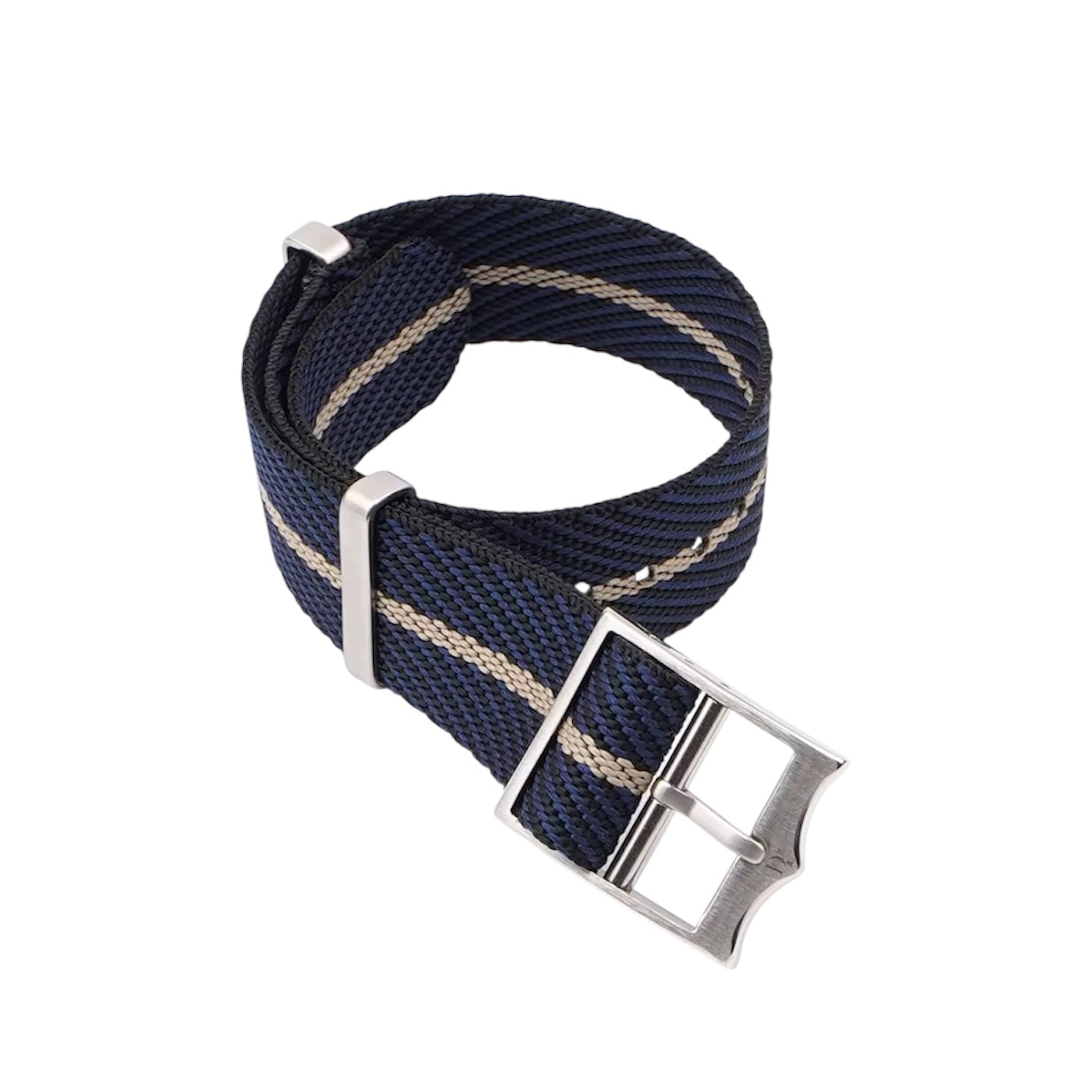 CAMERON Nato Strap | Black, Blue, Beige