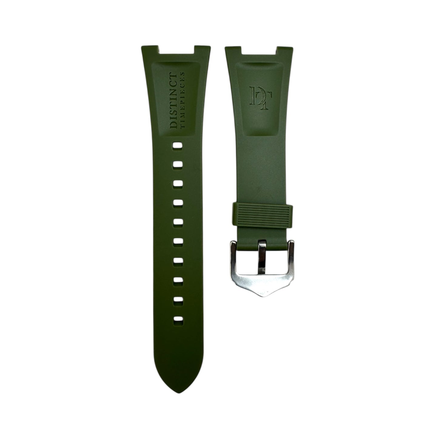KHAKI Rubber Strap | Green (Fits Patek Philippe)