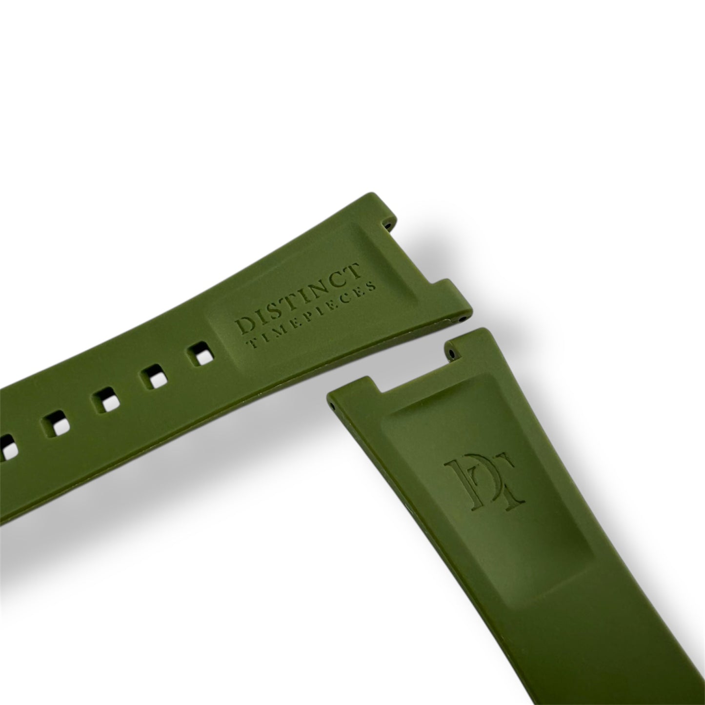 KHAKI Rubber Strap | Green (Fits Patek Philippe)