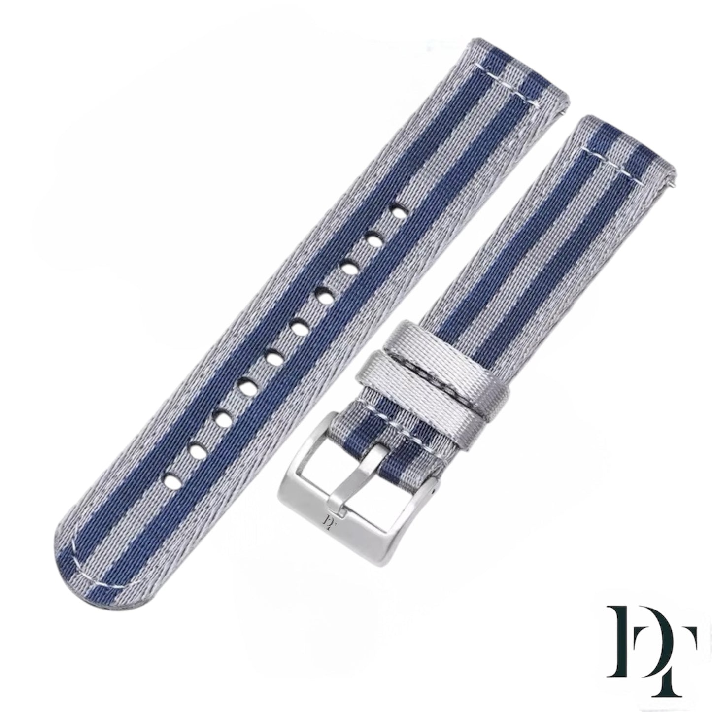 RUNE Nylon Strap | Varesine Blue, Grey