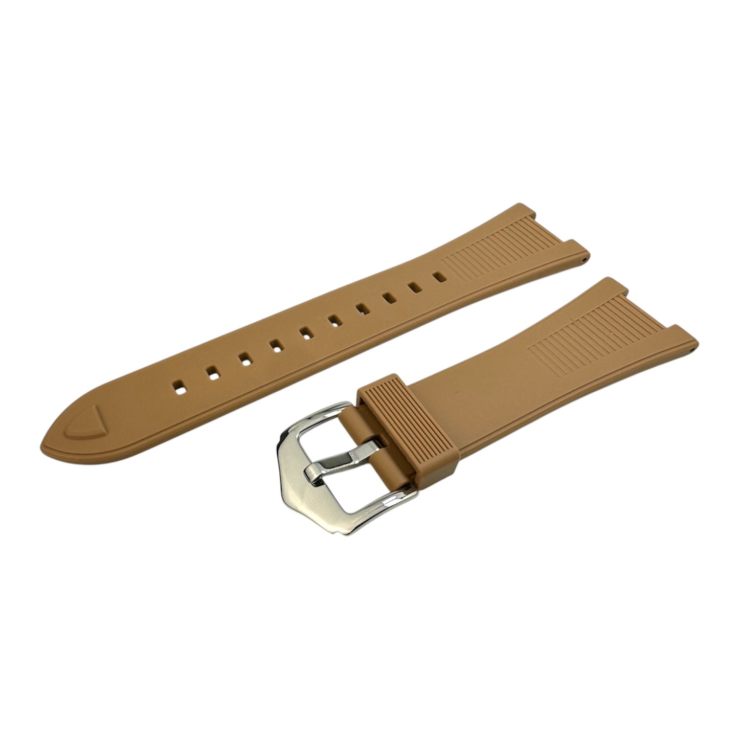 DAKAR Rubber Strap | Beige (Fits Patek Philippe)