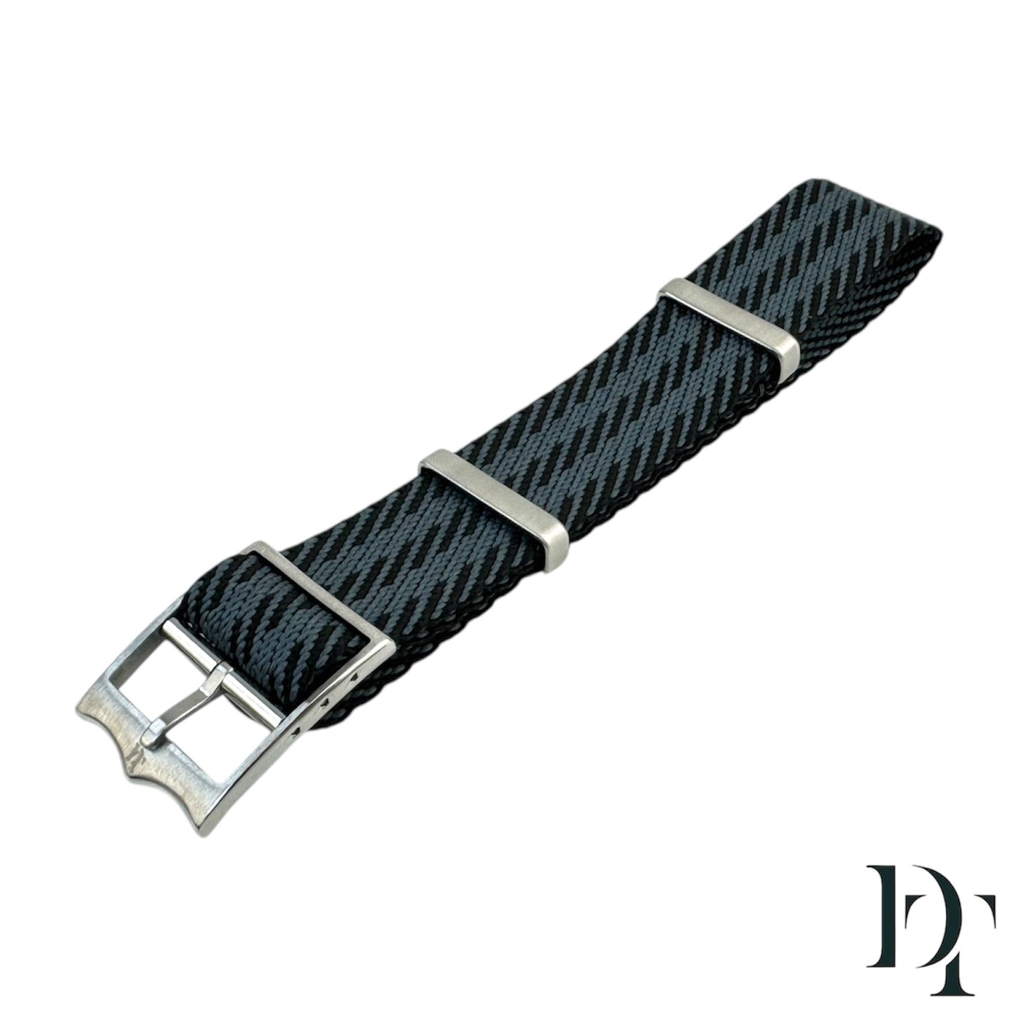 TABBY Nato Strap | Black, Grey
