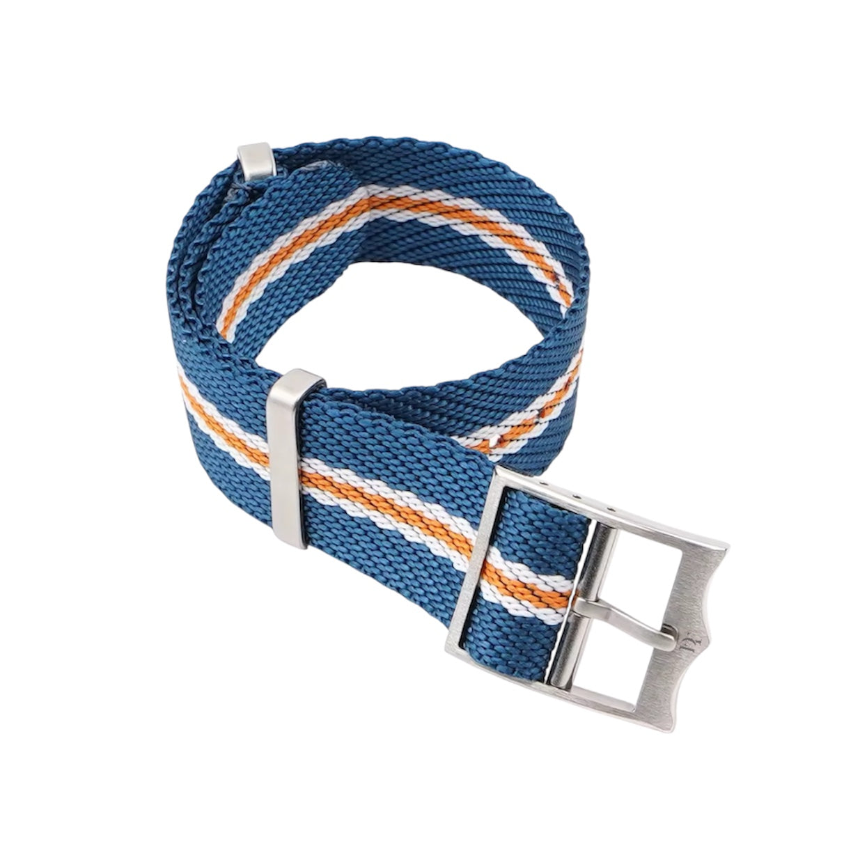 SUNSET Nato Strap | Blue, White, Orange