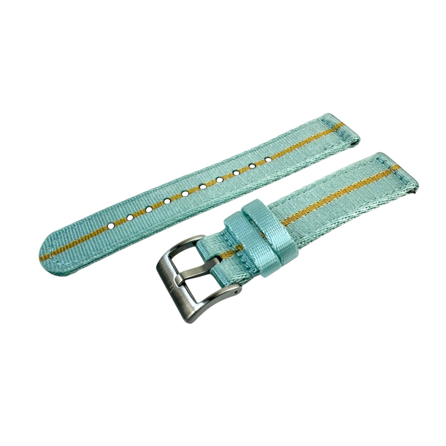 GULF Nylon Strap | Light Blue, Orange