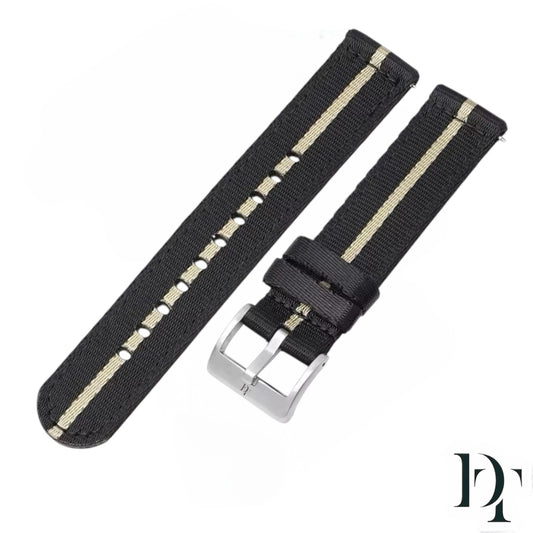 CORSO Nylon Strap | Black, Beige