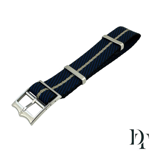 CAMERON Nato Strap | Black, Blue, Beige