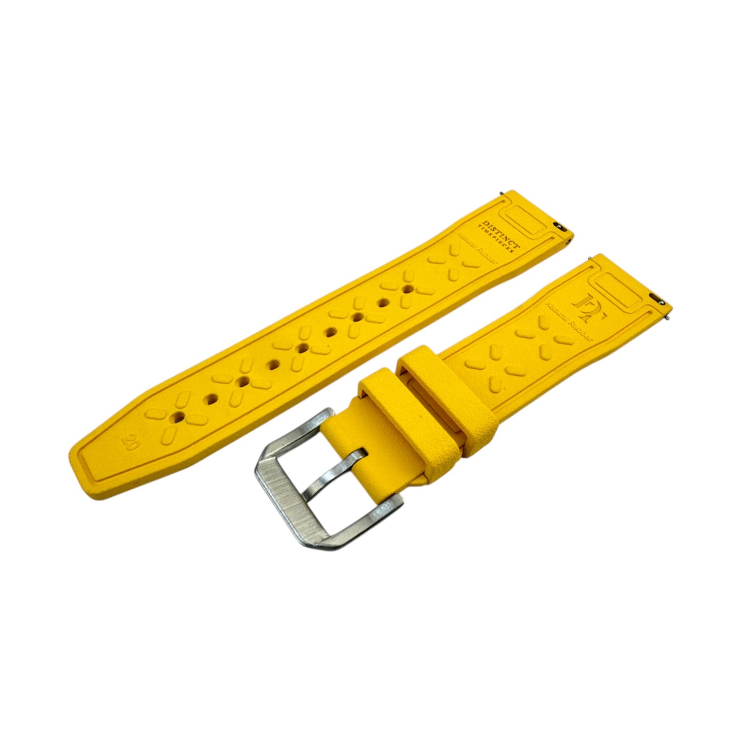 SPARK FKM Rubber Strap | Yellow