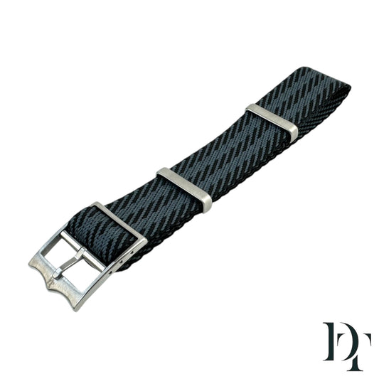 TABBY Nato Strap | Black, Grey