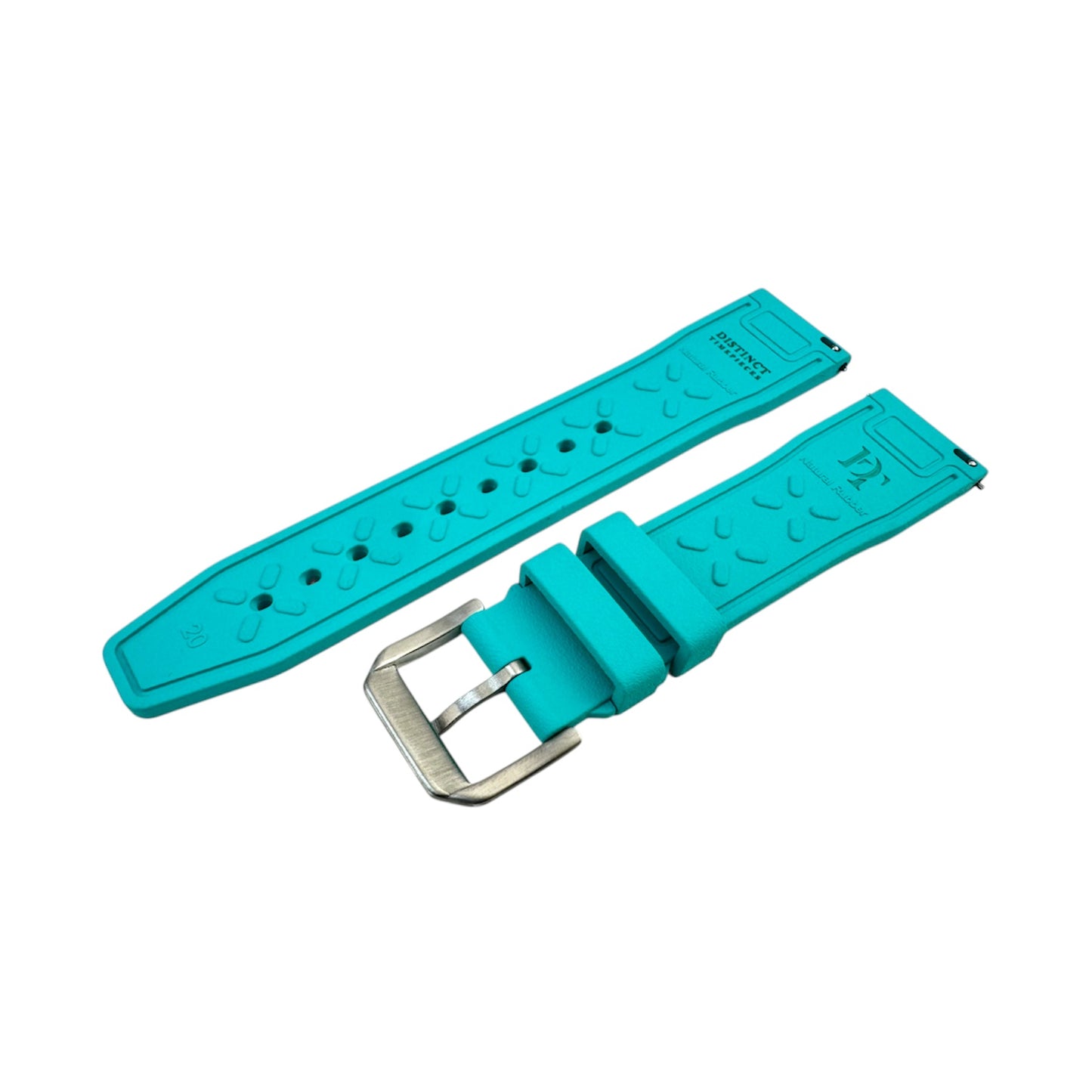 ANGUILLA FKM Rubber Strap | Turquoise