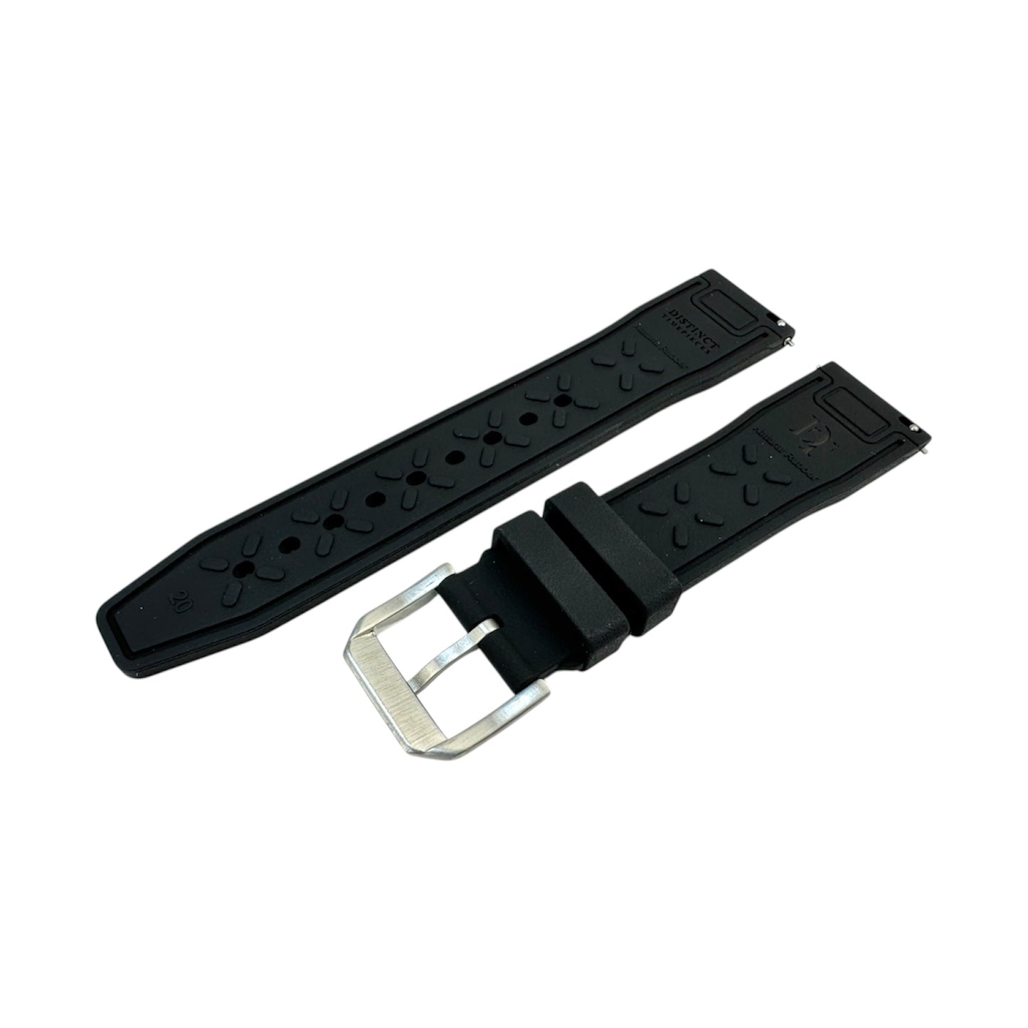 OBSIDIAN FKM Rubber Strap | Black