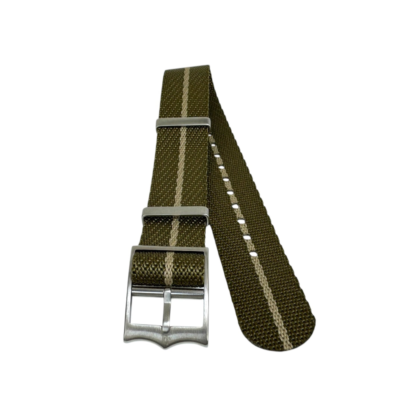 AURELIEN Nato Strap | Khaki, Beige