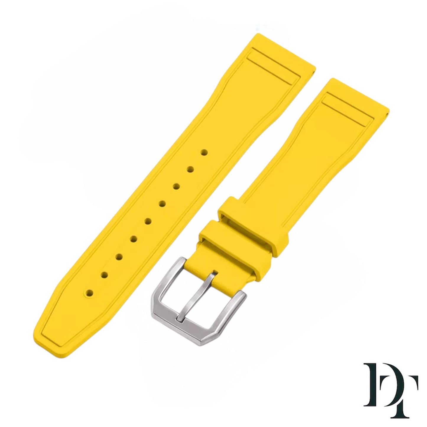 SPARK FKM Rubber Strap | Yellow