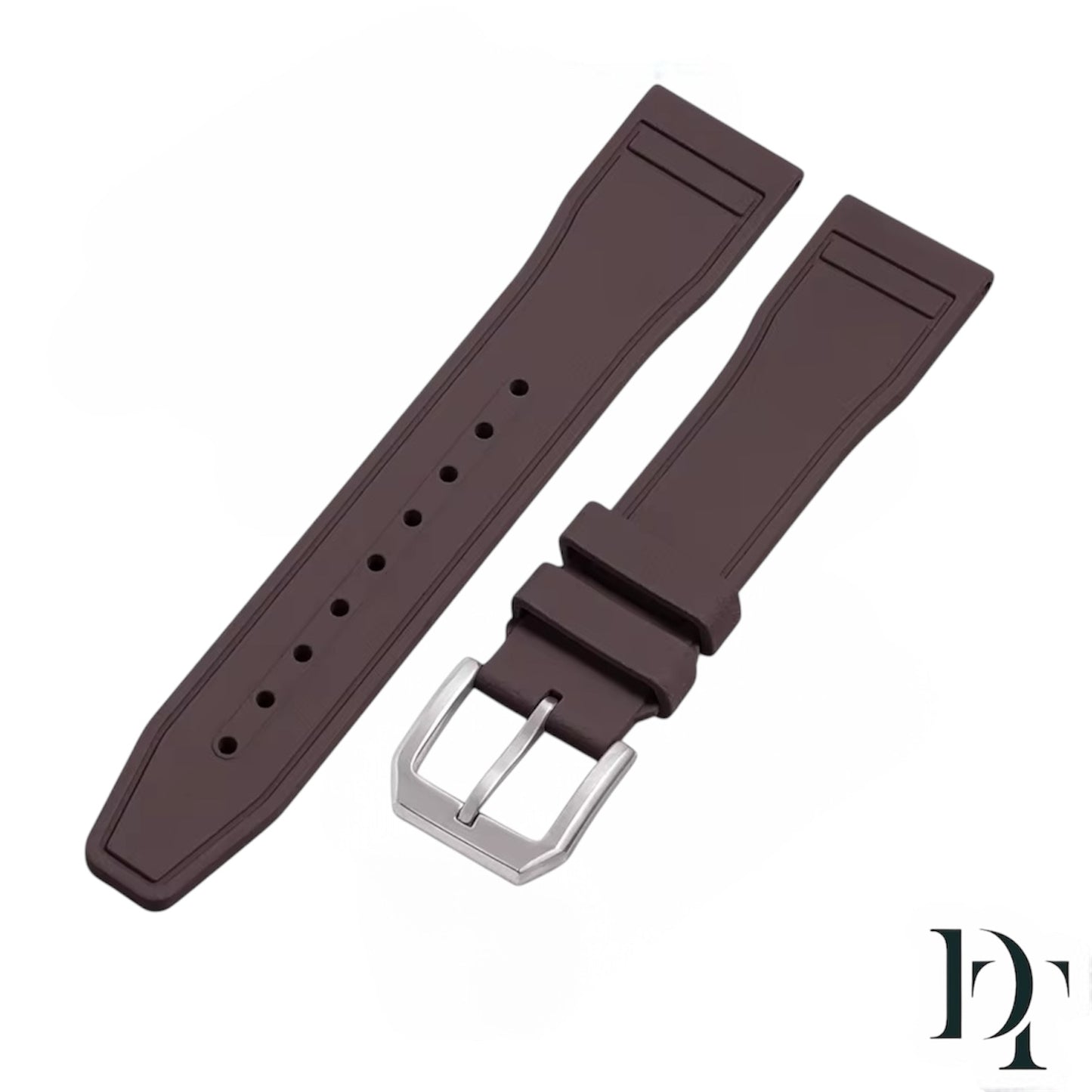GUSTO FKM Rubber Strap | Brown