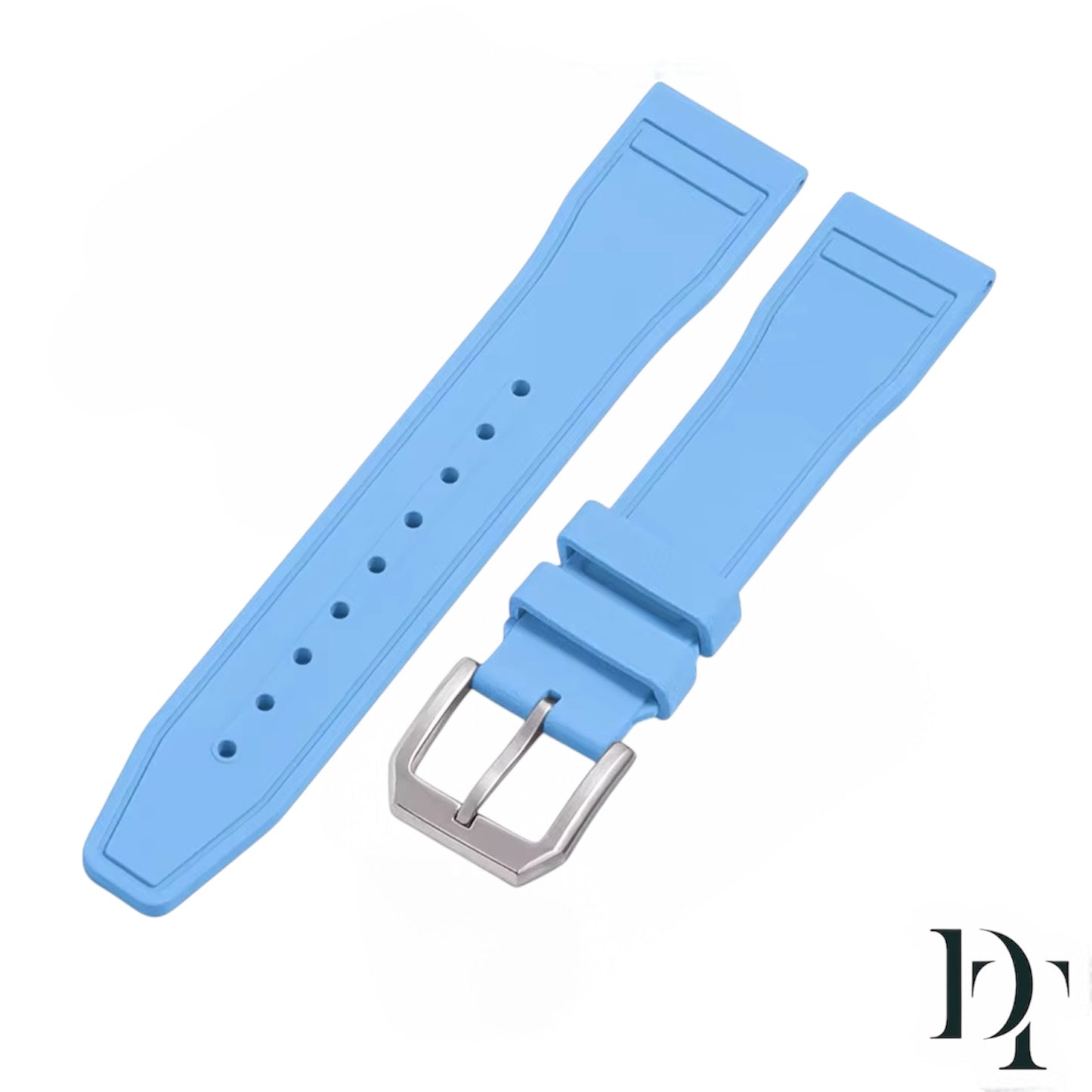 MARE FKM Rubber Strap | Light Blue