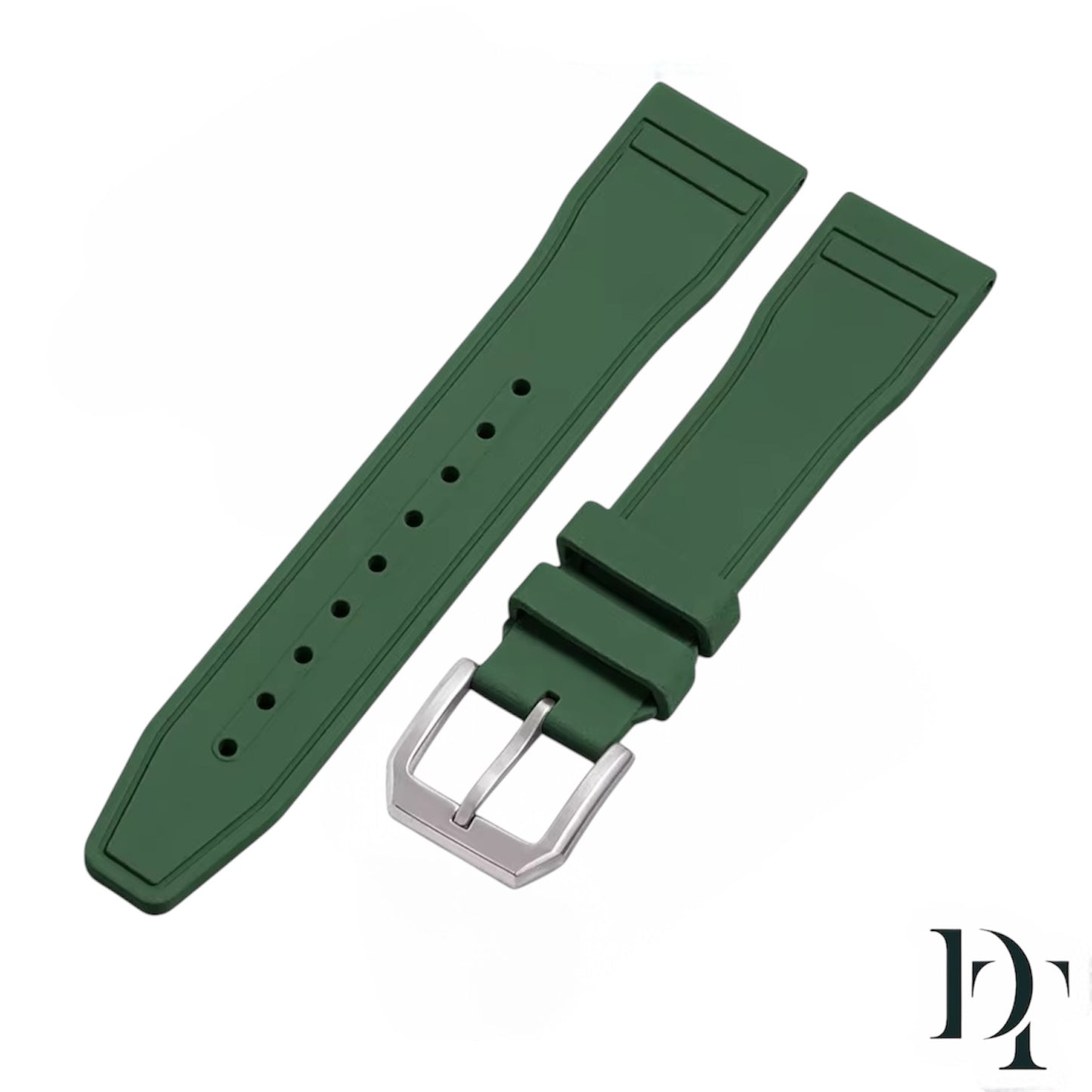 FOREST FKM Rubber Strap | Green