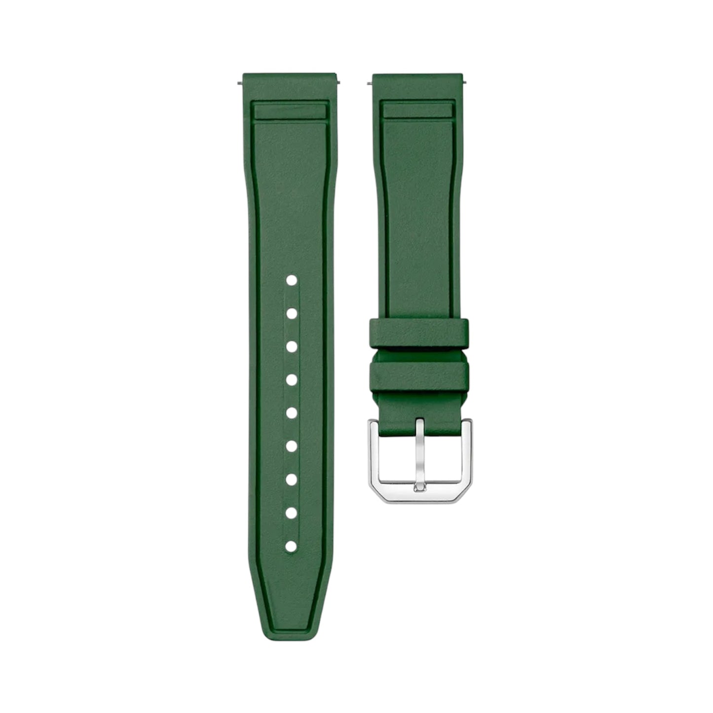 FOREST FKM Rubber Strap | Green