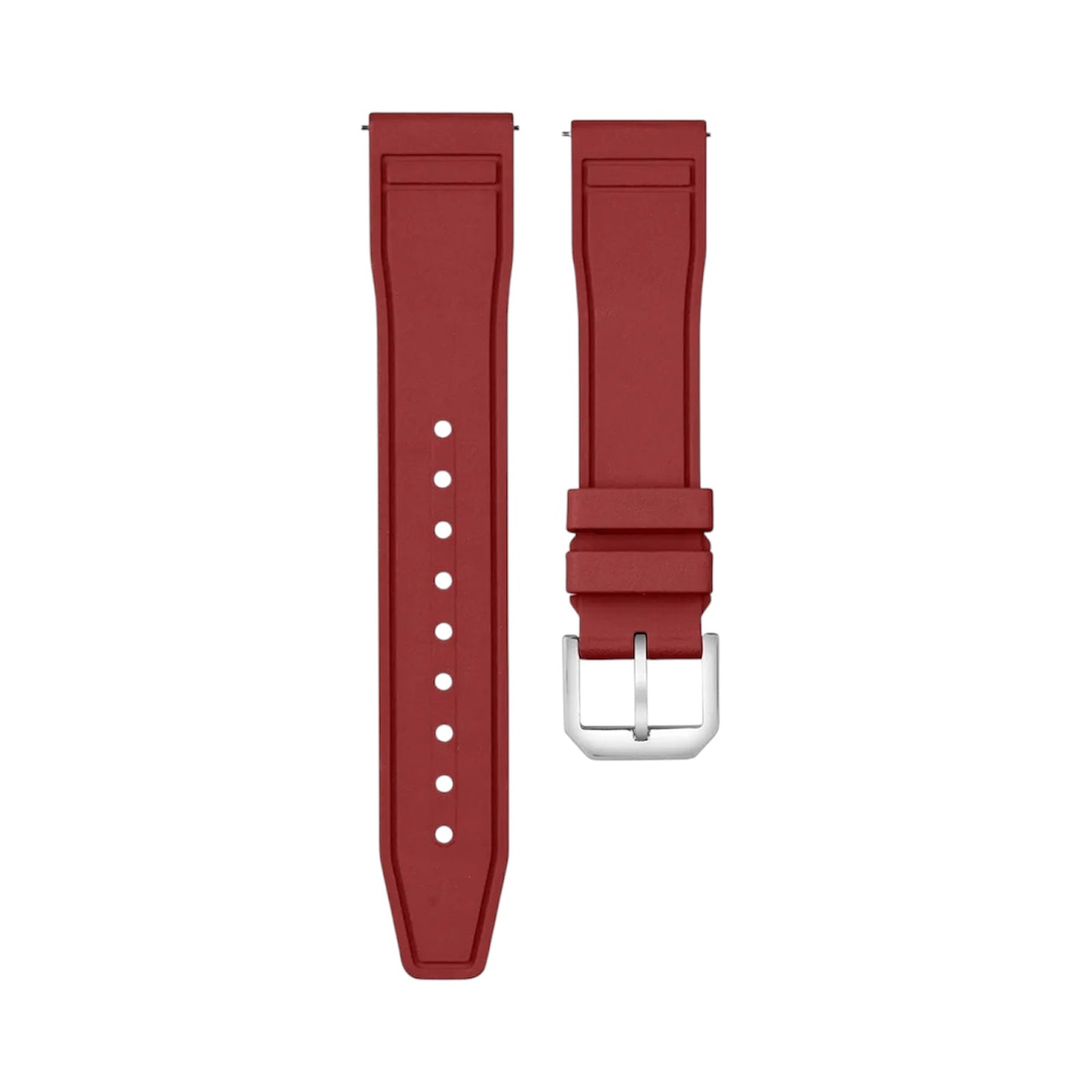 PETRUS FKM Rubber Strap | Burgundy