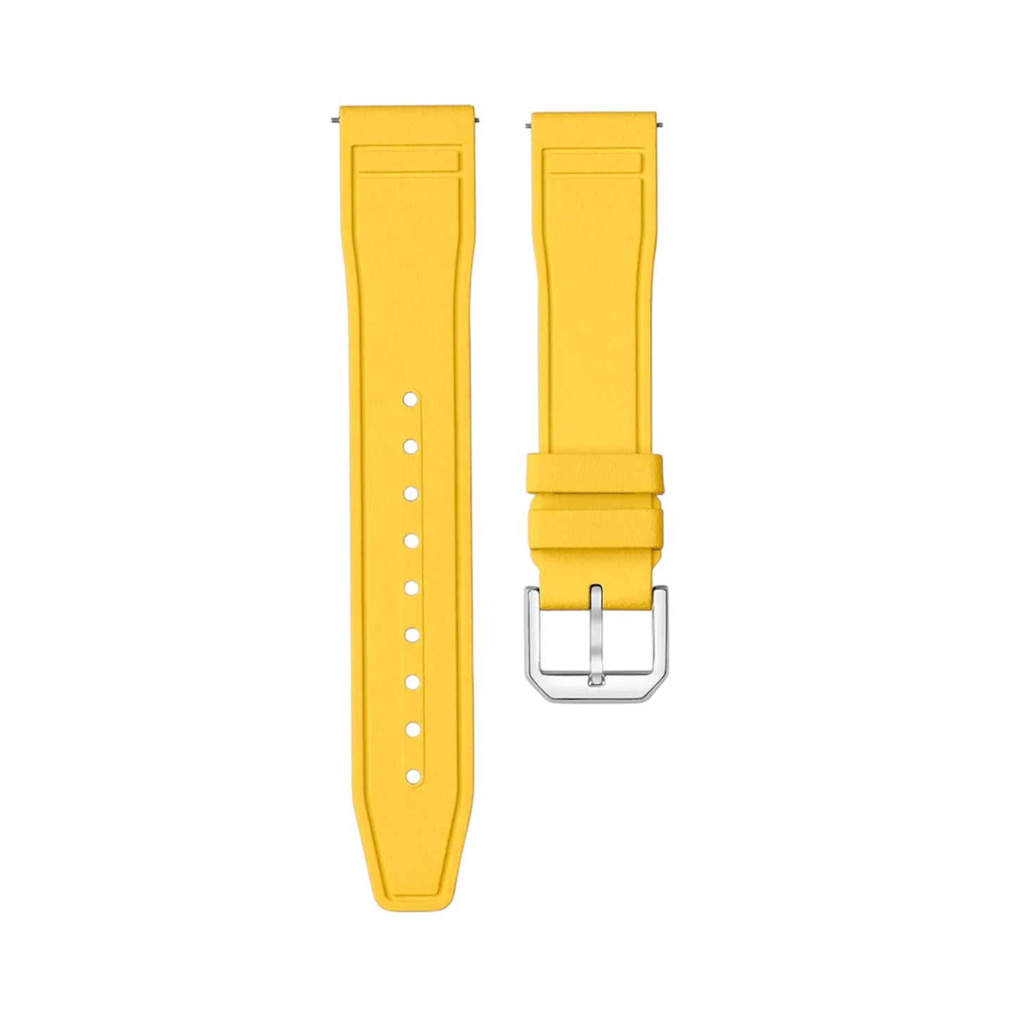 SPARK FKM Rubber Strap | Yellow