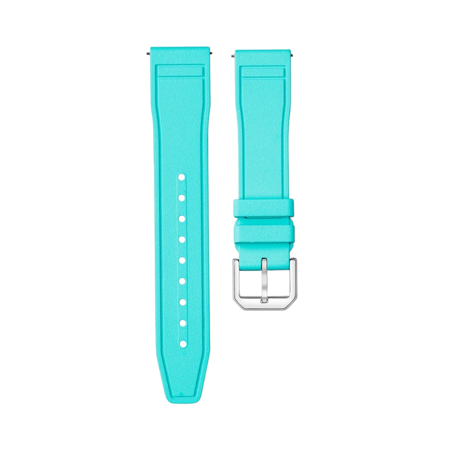 ANGUILLA FKM Rubber Strap | Turquoise