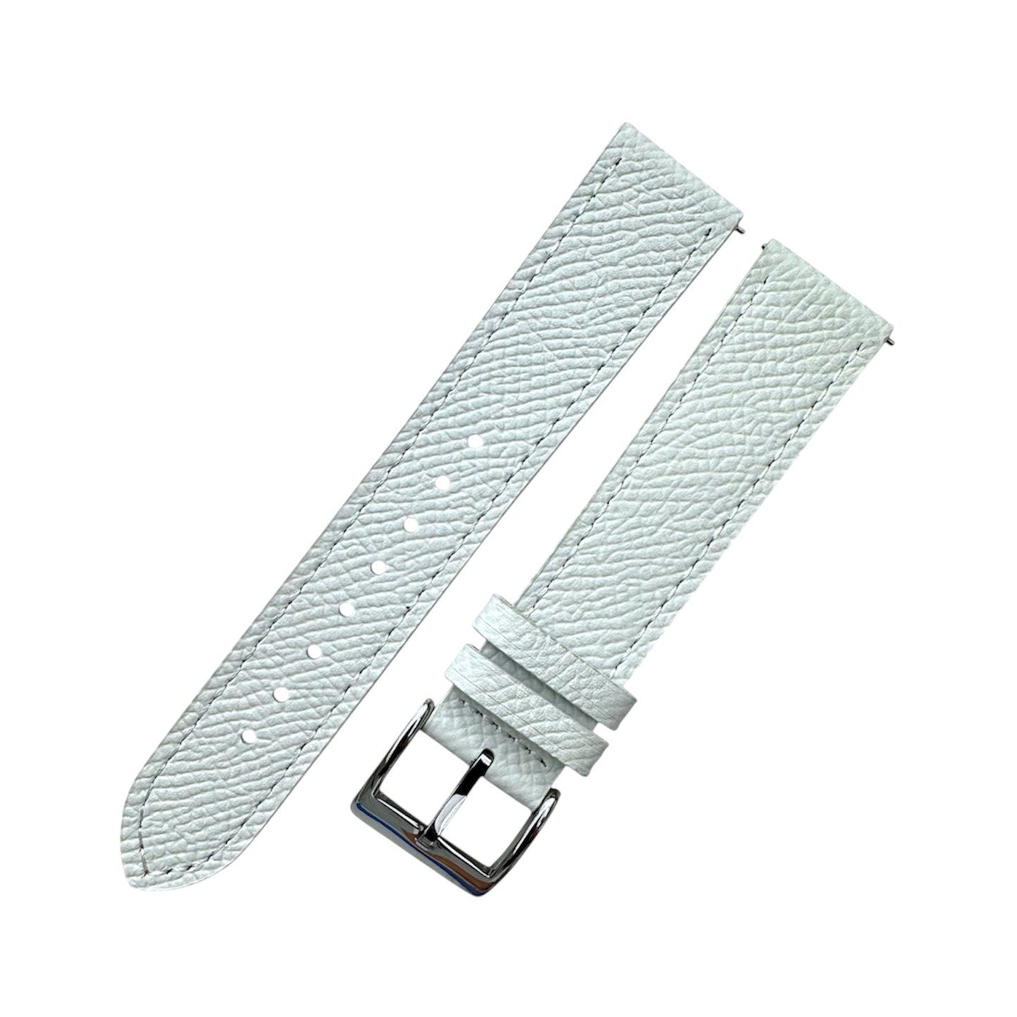 ISLA Leather Strap | White